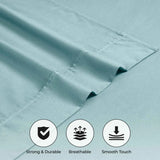 Cotton Blend 600 Thread Count Solid Deep Pocket Bed Sheet Set