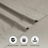 Cotton Blend 600 Thread Count Solid Pillowcase Set of 2