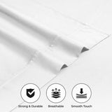 Cotton Blend 600 Thread Count Solid Deep Pocket Bed Sheet Set