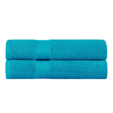 Kendell Egyptian Cotton Medium Weight Plush Bath Towel Set of 2
