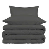 1000 Thread Count Egyptian Cotton Solid Duvet Cover Set