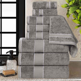 Niles Egyptian Giza Cotton Plush Heavyweight Soft 9 Piece Towel Set