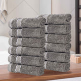 Niles Egyptian Giza Cotton Plush Heavyweight Soft 12 Piece Towel Set