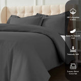 1200 Thread Count Egyptian Cotton Solid Duvet Cover Set
