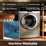 Cotton Checkers Geometric Non-Skid Washable 2 Piece Bath Rug Set