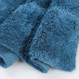 Cotton Checkers Geometric Non-Skid Washable 2 Piece Bath Rug Set