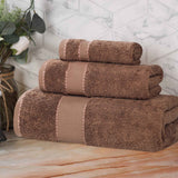 Niles Egyptian Giza Cotton Plush Heavyweight Soft 3 Piece Towel Set