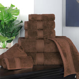 Madison Egyptian Cotton Plush Heavyweight 8 Piece Towel Set