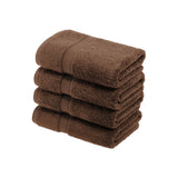 Madison Egyptian Cotton Plush Thick Absorbent Hand Towel Set of 4