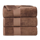 Giza Cotton Plush Absorbent Bath Towel Set of 3