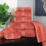 Madison Egyptian Cotton Plush Heavyweight 8 Piece Towel Set