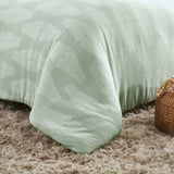 Manali Cotton All Season Bedding Diamond Lattice Woven Comforter Set