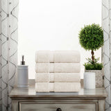 Madison Egyptian Cotton Plush Thick Absorbent Hand Towel Set of 4