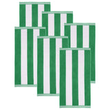 Cabana Stripe Oversized Cotton Beach Towel Set Of 2,4,6