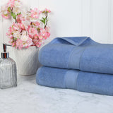 Madison Egyptian Cotton Plush Thick Absorbent Bath Sheet Set of 2