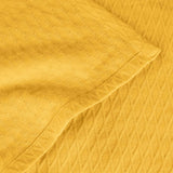 Diamond Weave Modern Classic Geometric All-Season Cotton Blanket