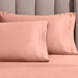 Egyptian Cotton Sateen Pillowcase Set 1500 Thread Count