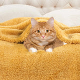 Fleece Plush Medium Weight Fluffy Soft Solid Decorative Blanket