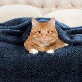 Fleece Plush Medium Weight Fluffy Soft Solid Decorative Blanket