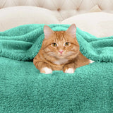 Fleece Plush Medium Weight Fluffy Soft Solid Decorative Blanket