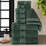 Niles Egyptian Giza Cotton Plush Heavyweight Soft 9 Piece Towel Set