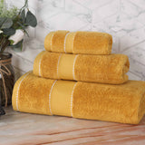Niles Egyptian Giza Cotton Plush Heavyweight Soft 3 Piece Towel Set