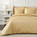 1200 Thread Count Egyptian Cotton Solid Duvet Cover Set