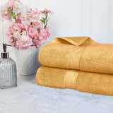 Madison Egyptian Cotton Plush Thick Absorbent Bath Sheet Set of 2