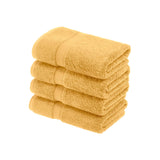 Madison Egyptian Cotton Plush Thick Absorbent Hand Towel Set of 4