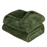Alaska Diamond Fleece Plush Ultra-Soft Fluffy Blanket