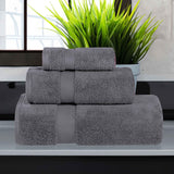 Zero-Twist Smart-Dry Combed Cotton 3 Piece Towel Set