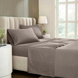1200 Thread Count Cotton Rich Solid Deep Pocket Bed Sheet Set