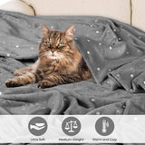 Fleece Plush Medium Weight Fluffy Soft Decorative Blanket Or Throw