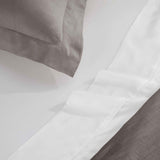 Egyptian Cotton 300 Thread Count Solid Luxury Duvet Cover Set