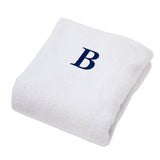 Cotton Monogrammed Patio Chaise Lounge Chair Cover