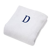 Cotton Monogrammed Patio Chaise Lounge Chair Cover