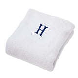 Cotton Monogrammed Patio Chaise Lounge Chair Cover
