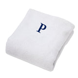 Cotton Monogrammed Patio Chaise Lounge Chair Cover
