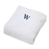 Cotton Monogrammed Patio Chaise Lounge Chair Cover