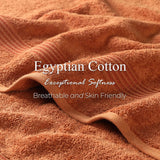 Heritage Egyptian Cotton Plush Thick Absorbent Hand Towel Set of 8