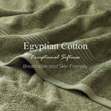 Heritage Egyptian Cotton Plush Absorbent Face Towel Washcloth Set of 10