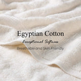 Heritage Egyptian Cotton Plush Absorbent Face Towel Washcloth Set of 10