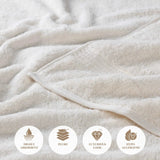 Heritage Egyptian Cotton Plush Heavyweight 8 Piece Towel Set