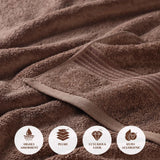 Heritage Egyptian Cotton Plush Absorbent Luxury 12 Piece Towel Set
