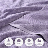 Heritage Egyptian Cotton Plush Thick Absorbent Hand Towel Set of 8