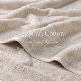 Heritage Egyptian Cotton Plush Absorbent Luxury 12 Piece Towel Set