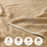 Egyptian Cotton Plush Absorbent Luxury Bath Towel Set of 4