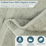 Oregon Organic Cotton Medium Weight Solid 3-Piece Towel Set
