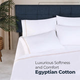 1000 Thread Count Egyptian Cotton Sateen Embroidered Sheet Set