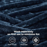 Fleece Plush Medium Weight Fluffy Soft Solid Decorative Blanket